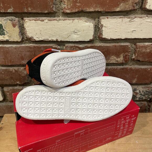 Puma Suede Classic X Irides Womens Shoes Size 6 Color: Black/Orange size 6 NIB - Picture 8 of 8